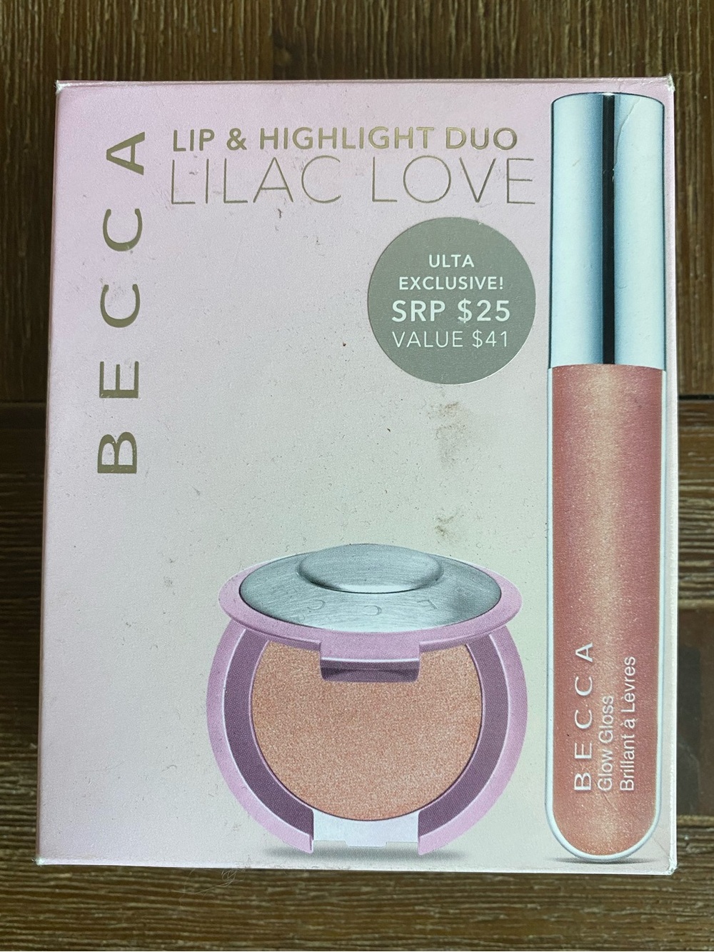 Becca Gloss and Highlighter Set